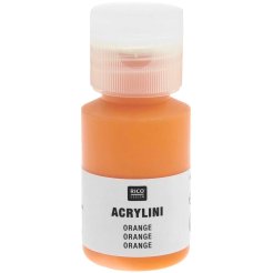 Acrylfarbe Acrylini, matt, Kunststoffdose, 22 ml, orange
