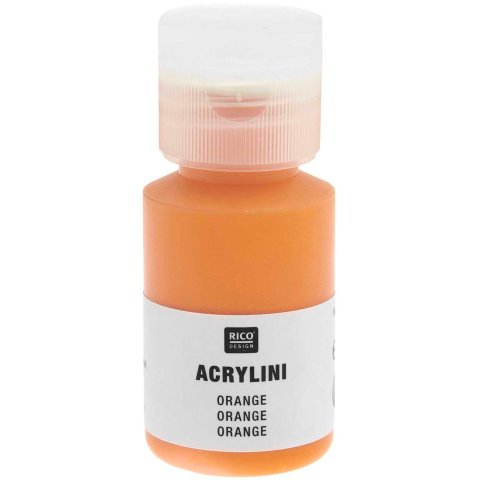 Acrylfarbe Acrylini, matt Kunststoffdose, 22 ml, orange