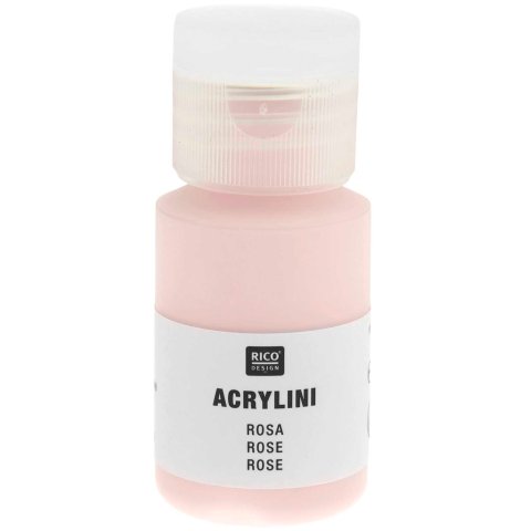 Acrylfarbe Acrylini, matt Kunststoffdose, 22 ml, rosa