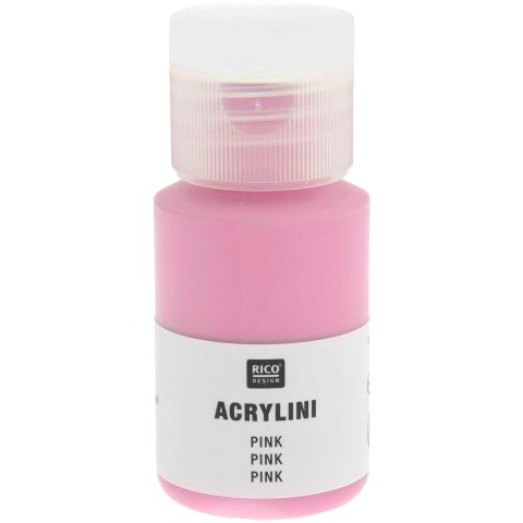 Acrylfarbe Acrylini, matt Kunststoffdose, 22 ml, pink