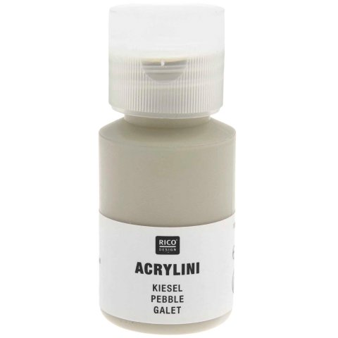 Pintura acrílica Acrylini, mate Lata de plástico, 22 ml, guijarro