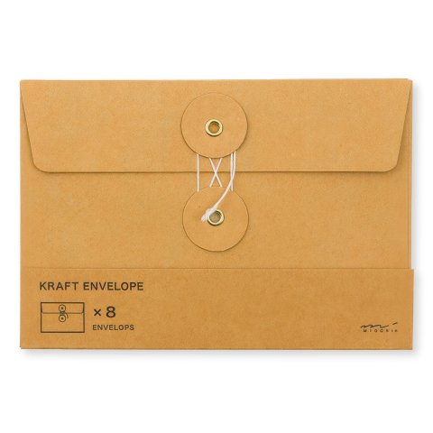 Midori buste della Traveller's Company circa 12 x 170 x 115 mm, 8 buste