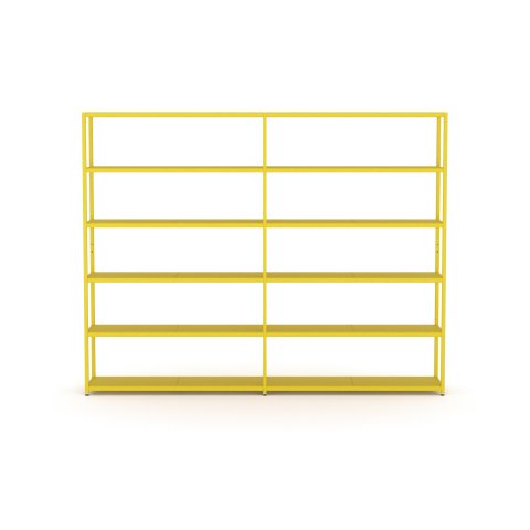 Modulor shelf M5.6 1865x2375x400mm, sulphur yellow, RAL 1016, FS