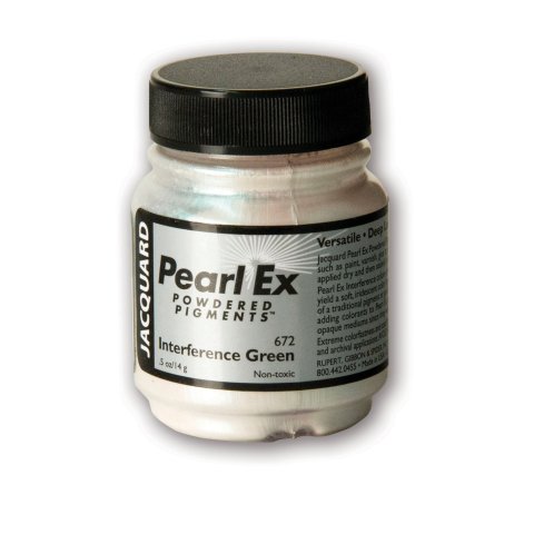 Jacquard Effektpigment Pearl Ex Dose 15 ml, Interference Green (672)