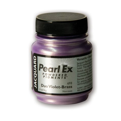 Jacquard Effektpigment Pearl Ex Dose 15 ml, Duo Violet/Brass (693)