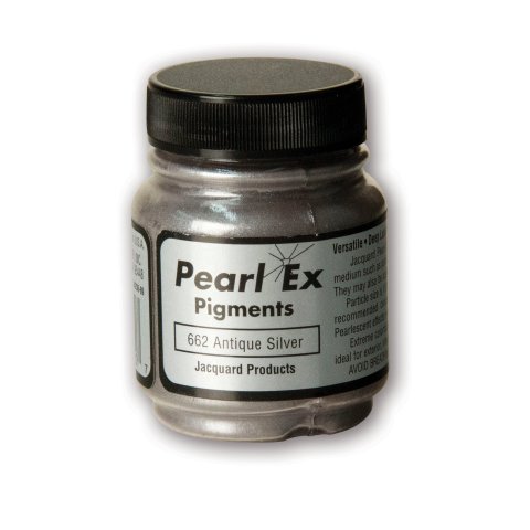 Jacquard Effektpigment Pearl Ex Dose 22 ml, Antique Silver (662)