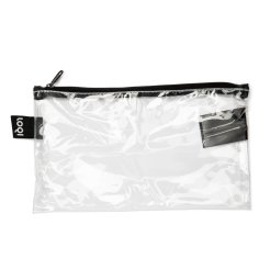 Loqi Reißverschluss Zip Pocket transparent