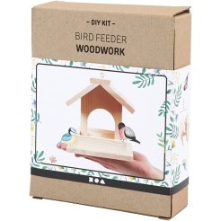 DIY Set, Bausatz Vogelfutterhaus