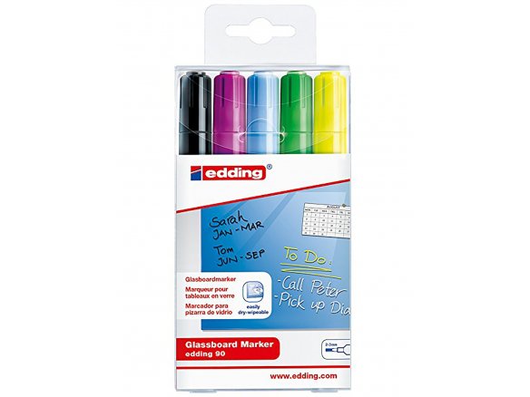 Edding 90 Glassboard Marker Set