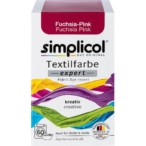 Simplicol Textilfarbe, Expert 150 g, Fuchsia-Pink