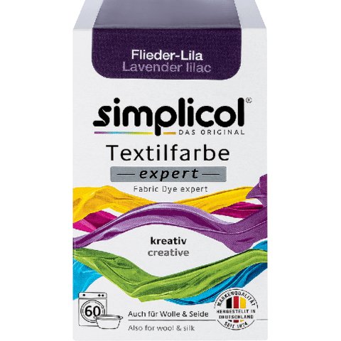 Simplicol textile dye, Expert 150 g, lilac-purple
