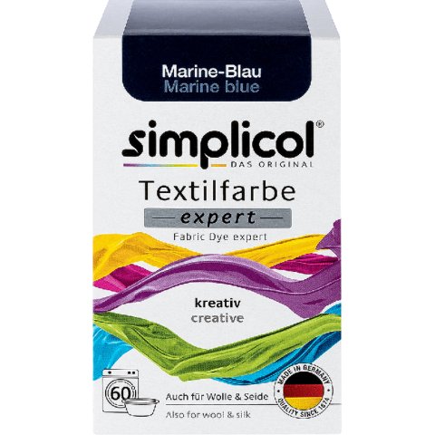 Simplicol Textilfarbe, Expert 150 g, Marine-Blau