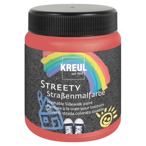 Street paint Can, 200 ml, ring sock red