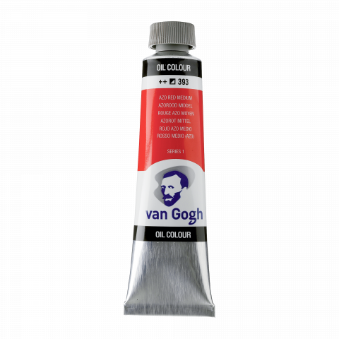 Óleo Royal Talens Van Gogh Tubo metálico 40ml, Azure medium (393)