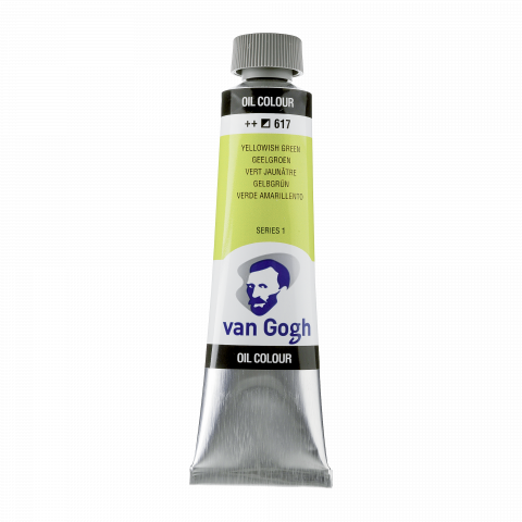 Royal Talens oil paint Van Gogh metal tube 40ml, yellow-green (617)