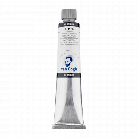 Royal Talens oil paint Van Gogh metal tube 200 ml, zinc white (104)