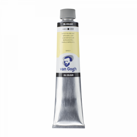 Vernice ad olio Royal Talens Van Gogh Tubo di metallo 200 ml, Napoli giallo chiaro (222)