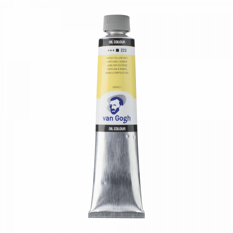 Royal Talens oil paint Van Gogh metal tube 200 ml, naples yellow dark (223)