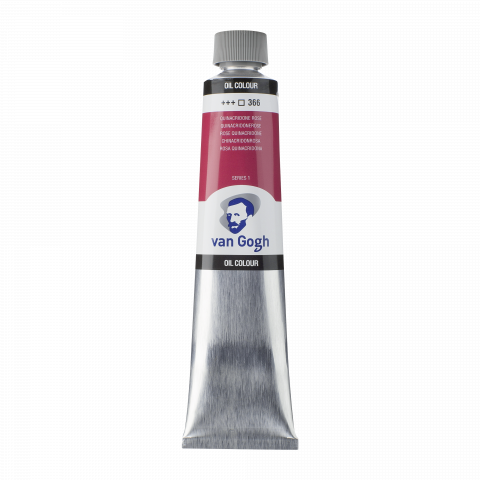 Óleo Royal Talens Van Gogh Tubo metálico 200 ml, rosa chinacridona (366)