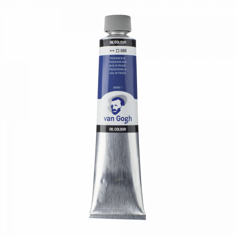 Royal Talens oil paint Van Gogh metal tube 200 ml, Prussian blue (508)