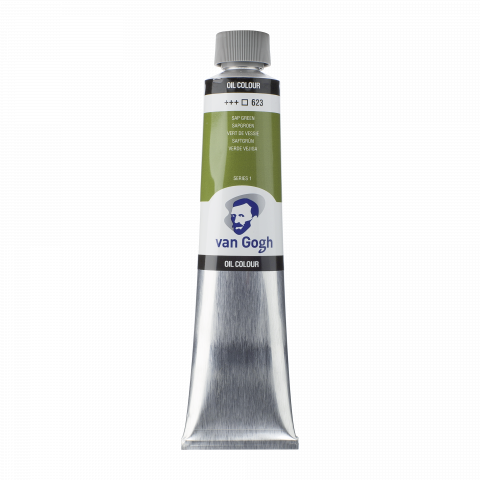 Royal Talens oil paint Van Gogh metal tube 200 ml, sap green (623)