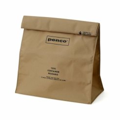 Penco To-Go bag, multifunctional bag 10 x 20 x 26 cm, con chiusura in velcro, nylon, beige