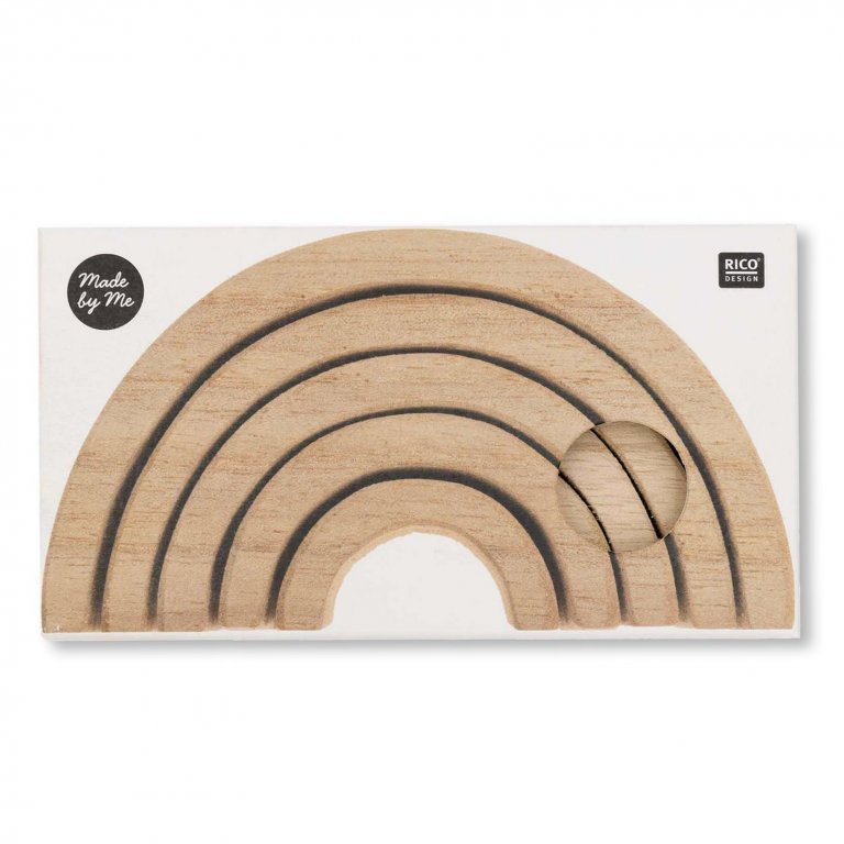 wooden rainbow