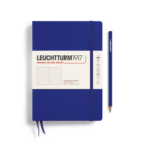 Leuchtturm Notizbuch Hardcover Recombine A5, Medium, dotted, 251 Seiten, ink