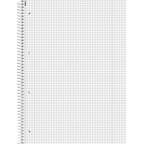Brunnen Collegeblock Premium mehrfarbig DIN A4, 80 Blatt, Doppelrand, kariert