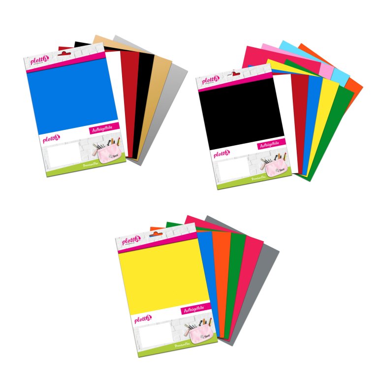 plottiX Thermotransferfolie PremiumFlex Set