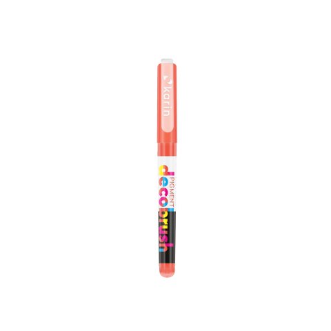 Karin Marker Pigment Decobrush orange red (172U)