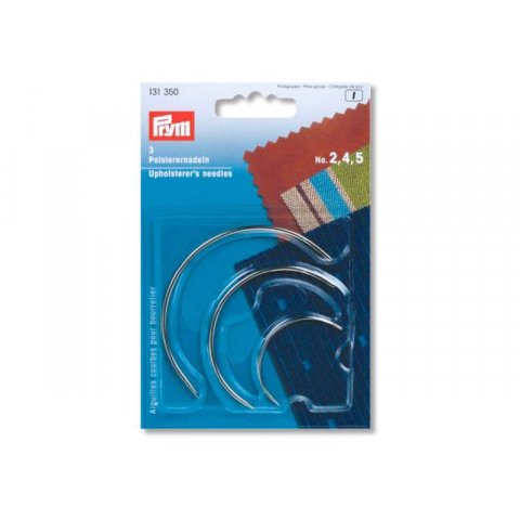Prym upholsterer´s needles assorted, 3 pieces (one each: No.2,4,5), (131350)