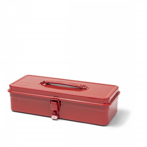 Cassetta degli attrezzi in acciaio Toyo Cassetta degli attrezzi T-320 Modello T 320, 320 x 85 x 125 mm, lamiera d'acciaio, rosso