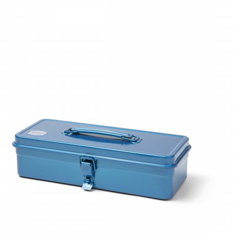 Toyo Steel Werkzeugkiste Tool Box T-320 320 x 85 x 125 mm, Stahlblech blau