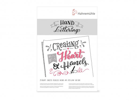 Blocco per lettere Hahnemühle Hand, 170 g/m