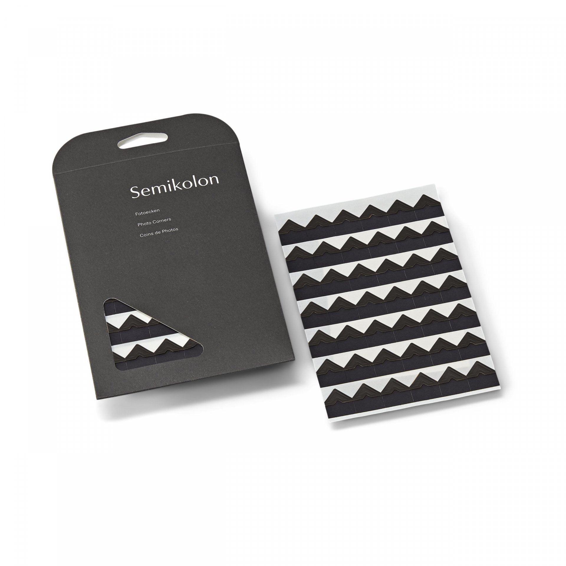 Photo Corners - 500 Clear Self-Adhesive Mounting Corners 10mm