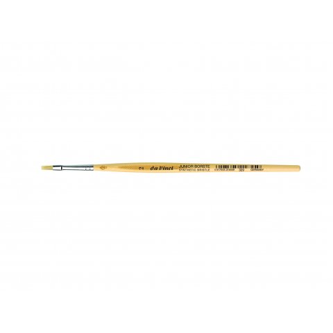 Da Vinci Bristle Bristle Brush Junior Sintetici, piatto Serie 329, dimensione 2, b = 3 mm