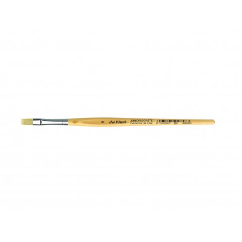 Da Vinci Bristle Bristle Brush Junior Sintetici, piatto Serie 329, dimensione 6, b = 6 mm