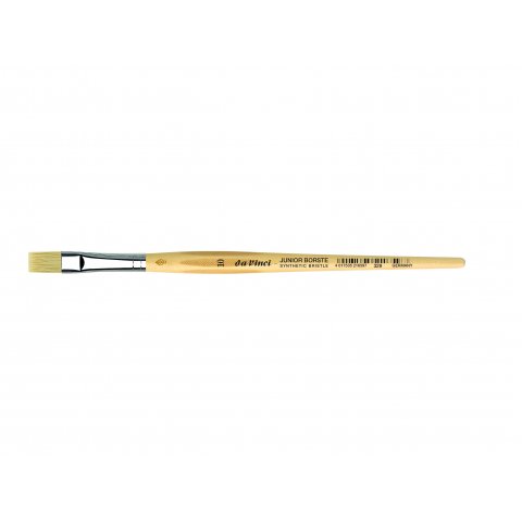 Da Vinci Bristle Bristle Brush Junior Sintetici, piatto Serie 329, dimensione 10, b = 10 mm