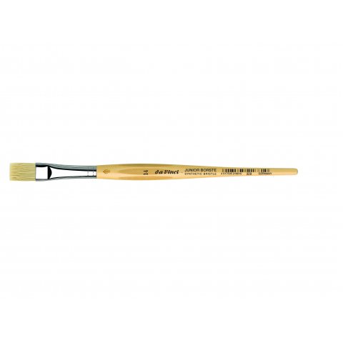 Da Vinci Bristle Bristle Brush Junior Sintetici, piatto Serie 329, dimensione 14, b = 14 mm