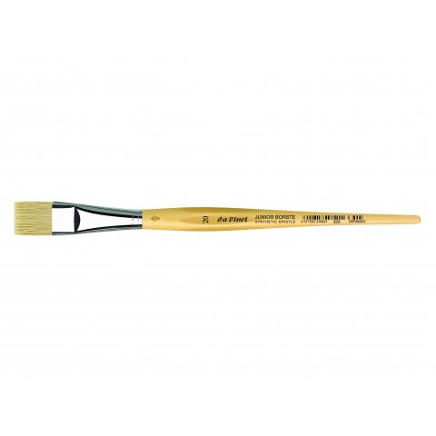 Da Vinci Bristle Bristle Brush Junior Sintetici, piatto Serie 329, dimensione 20, b = 18 mm
