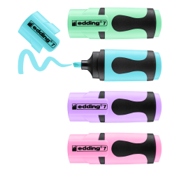 Edding Textmarker Mini Pastel Power, Set