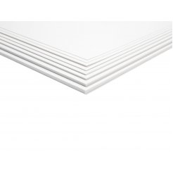 Polystyrene white, matte