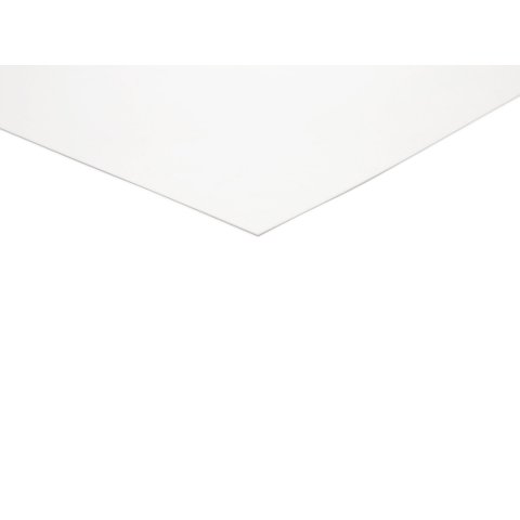 Polistirene bianco,opaco 0,50 x 245 x 495 (dimensione effettiva)