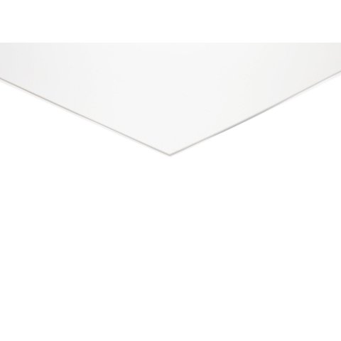 Polistirene bianco,opaco 1,00 x 245 x 495 (dimensione effettiva)