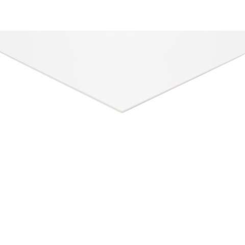 Polystyrol weiß, matt 2,00 x 1000 x 2000