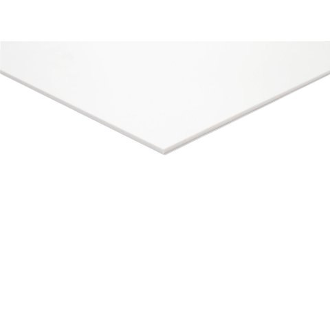 Polistirene bianco,opaco 4,00 x 495 x 1000 (dimensione effettiva)
