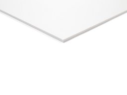Polystyrolplatte weiß 495 x 1000 x 5,0 mm Stärke Kunststoff Platte Plastik 5mm
