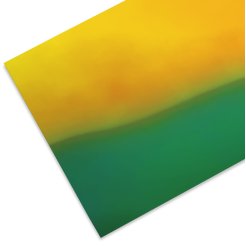 Polystyrene mirror, coloured, smooth iridescent rainbow 1 x 250 x 500 mm