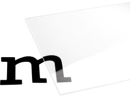 UV-Stabil Glasklare Platte in 500 x 250 mm Zuschnitte |St/ärke 3 mm PMMA | Kanten unbearbeitet F/ür Innen und Au/ßen DOLLE Acrylglas XT